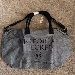 Victoria's Secret Silver Tote Bag NWT